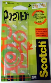 3M 301717 17 x 17 mm x 20 ks