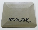 Stěrka teflonová zlatá 10 cm